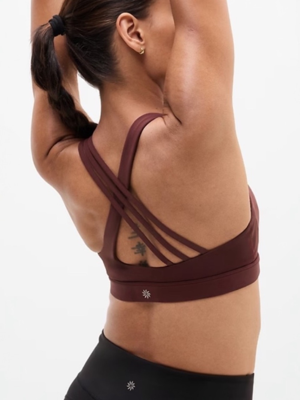 Athleta Train Free Strappy Sports Bra